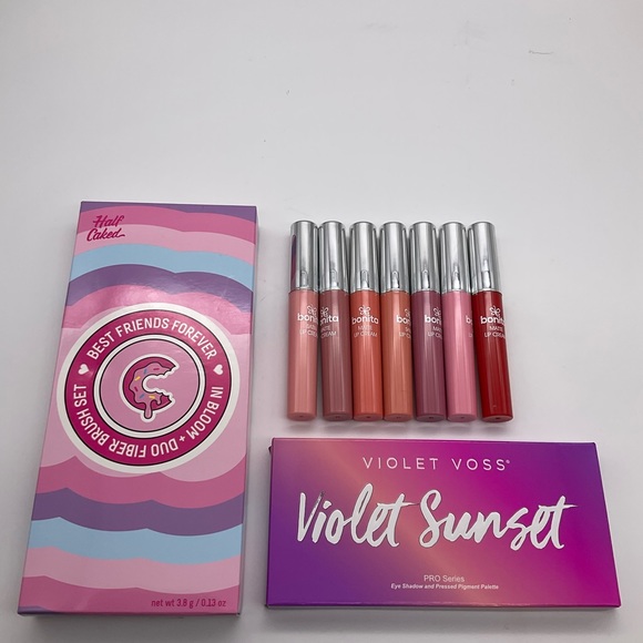 NIB MAKEUP BUNDLE VIOLET VOSS HALF CAKED BONITA - Picture 7 of 8